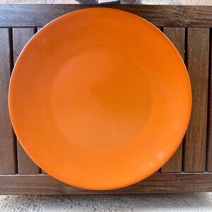 Art Deco Period California Toyon Red Pottery Platter - Rare